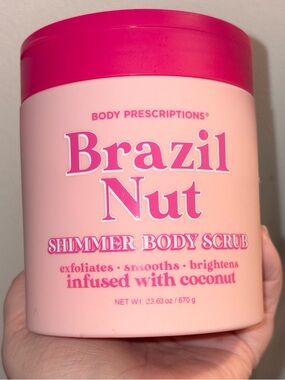 Brazil Nut Shimmer Body Scrub - NEW